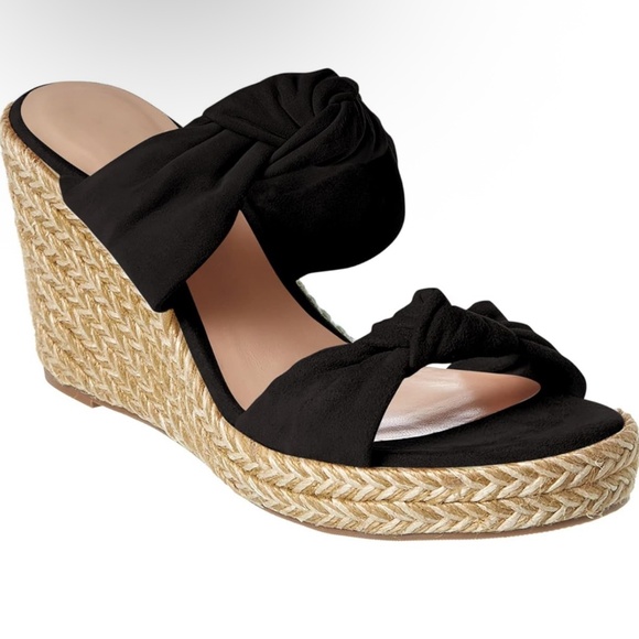 Black Cloth Sandal size-5 - Picture 4 of 6